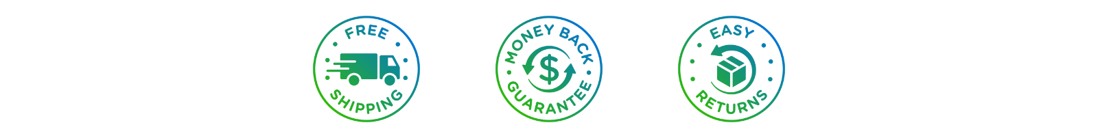 Free Shipping - Money Back Guarantee - Easy Returns